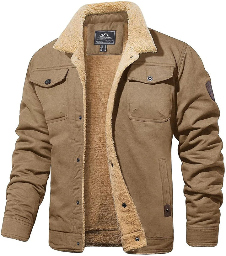 Herren Winter Bomberjacke - Gefüttertes Modell