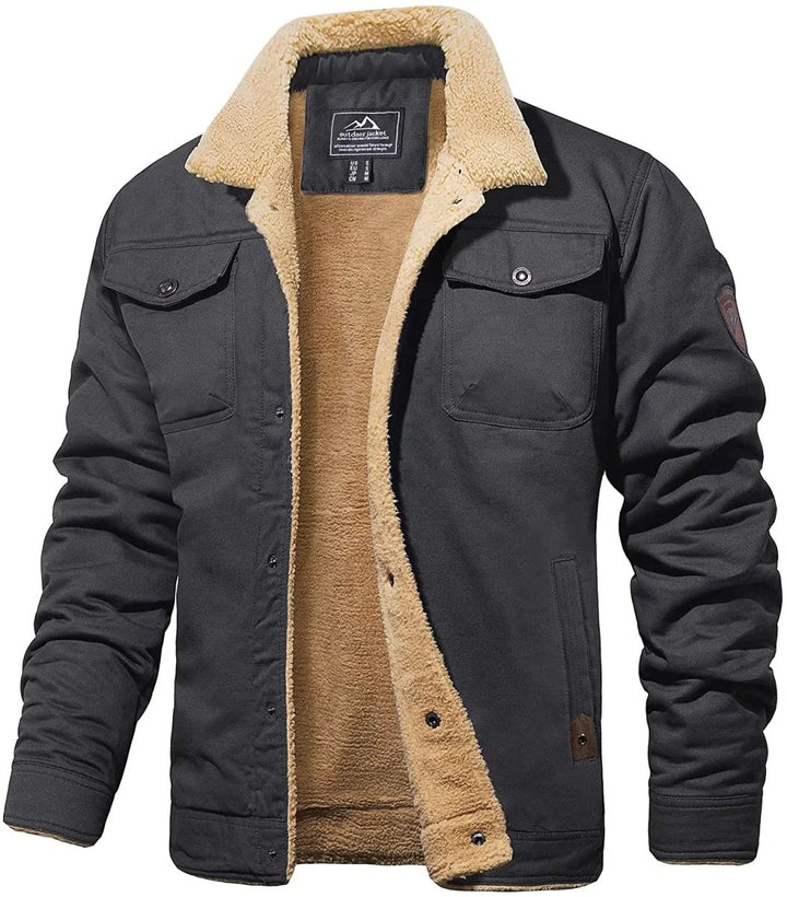 Herren Winter Bomberjacke - Gefüttertes Modell