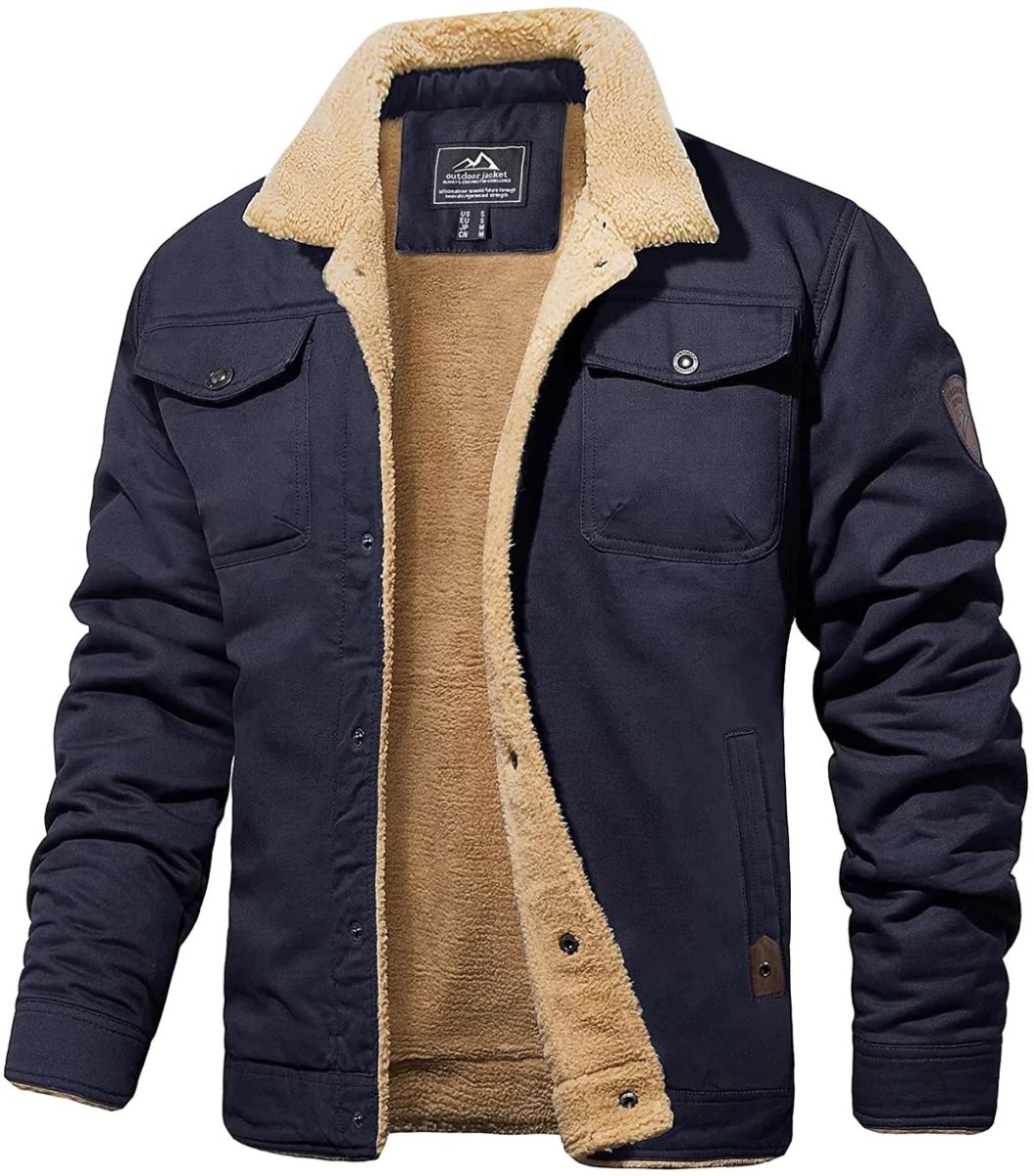 Herren Winter Bomberjacke - Gefüttertes Modell