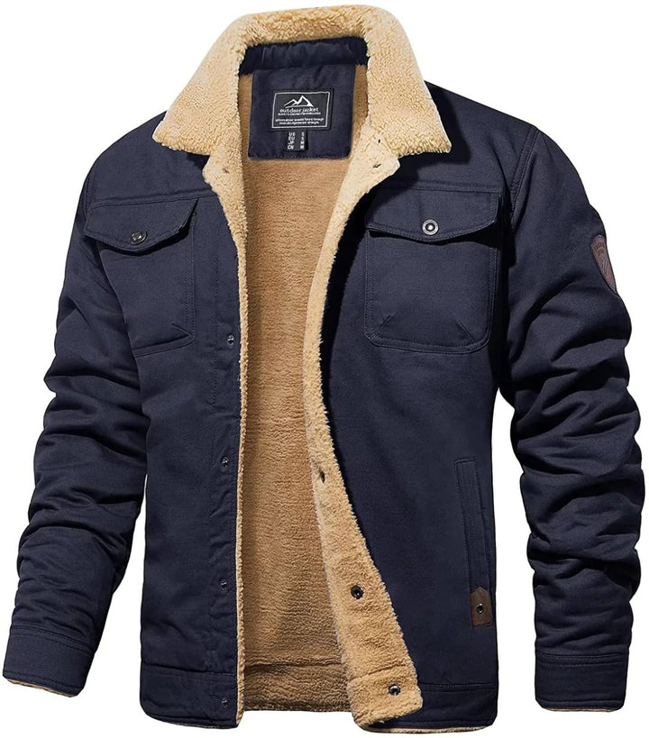 Herren Winter Bomberjacke - Gefüttertes Modell