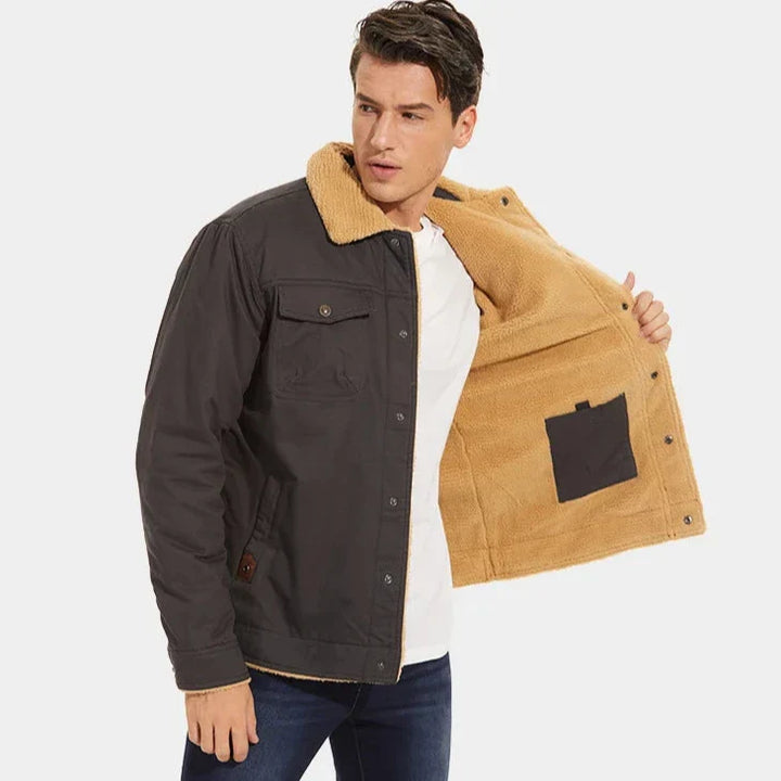 Herren Winter Bomberjacke - Gefüttertes Modell