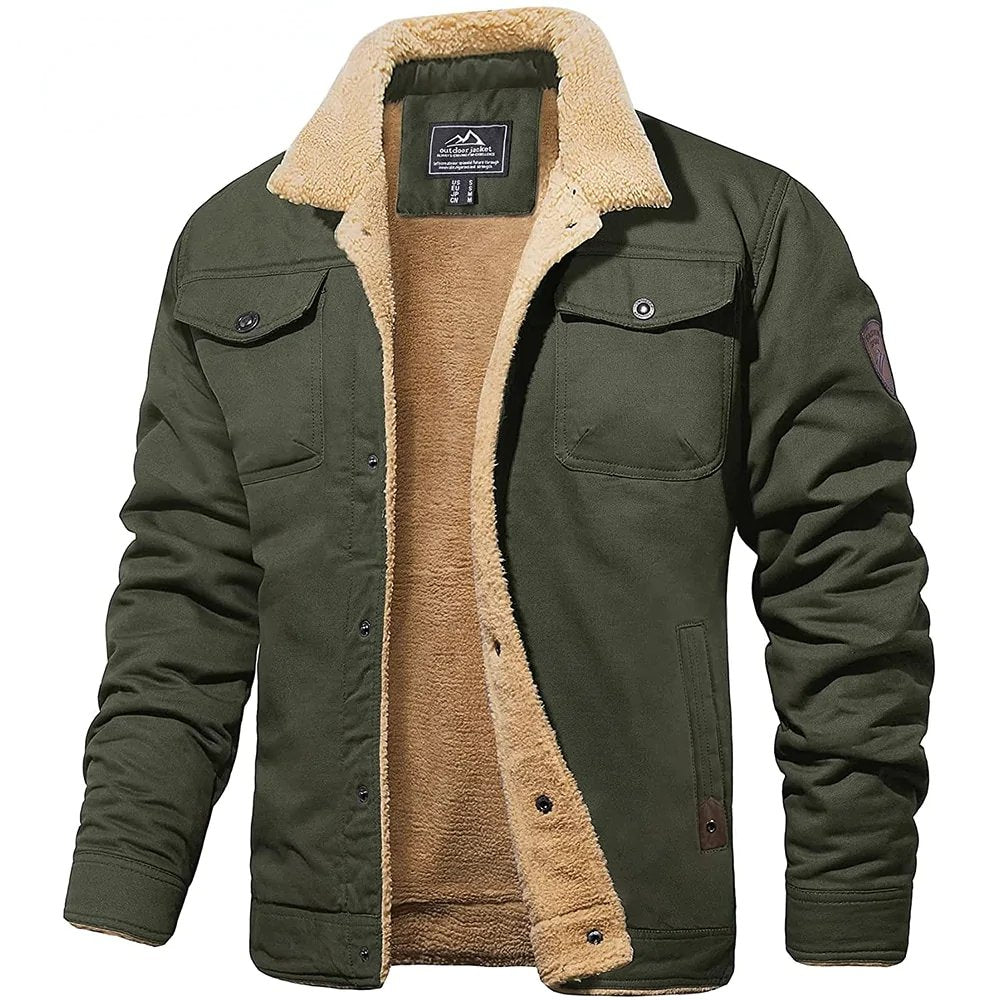 Herren Winter Bomberjacke - Gefüttertes Modell