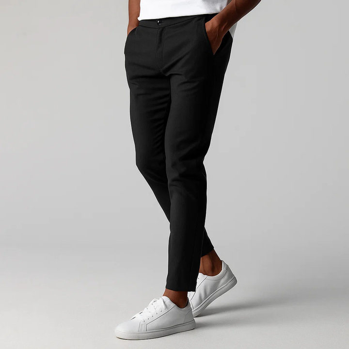 Herren Chino mit Elastischem Bund – Stretch