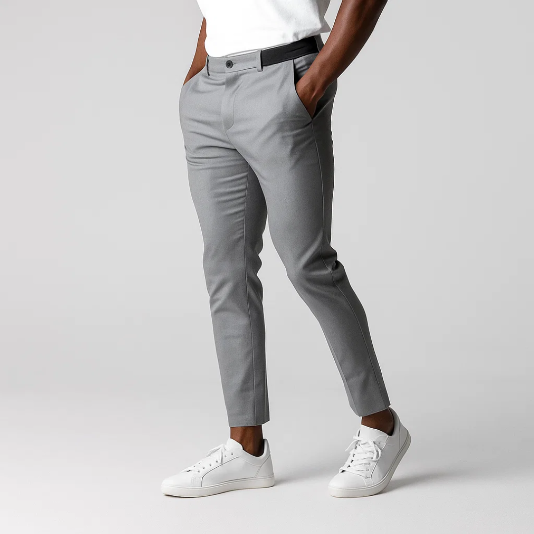 Herren Chino mit Elastischem Bund – Stretch