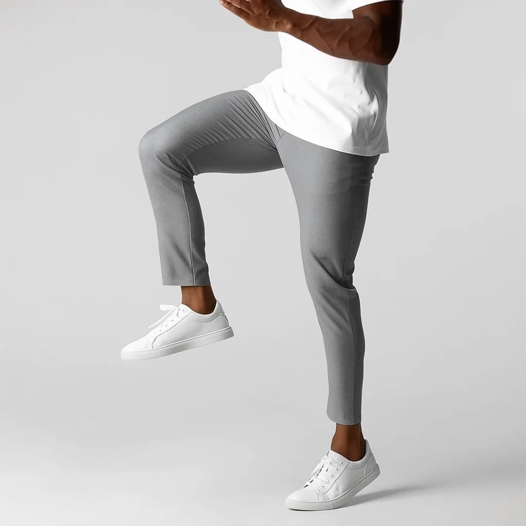 Herren Chino mit Elastischem Bund – Stretch