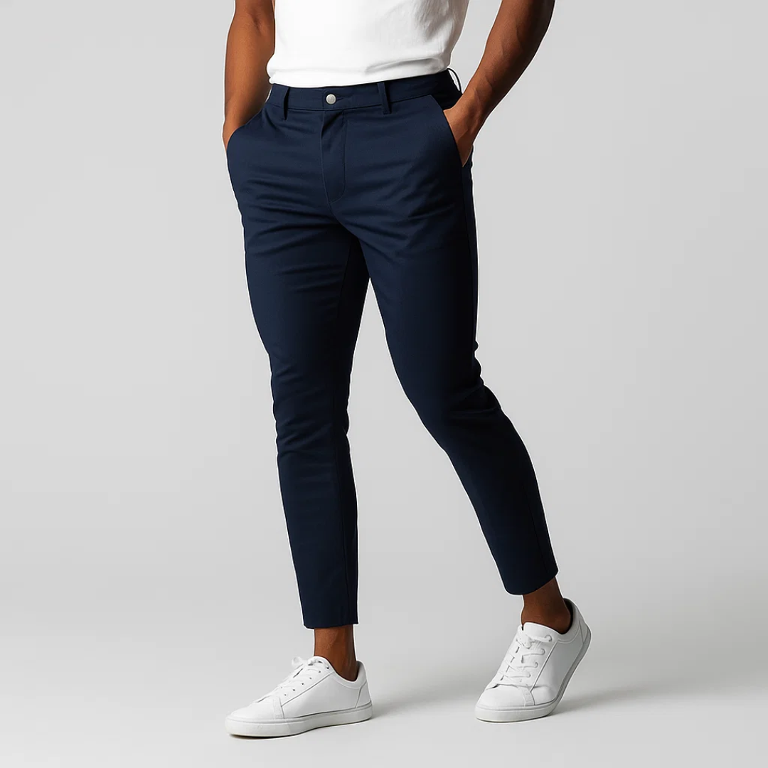 Herren Chino mit Elastischem Bund – Stretch