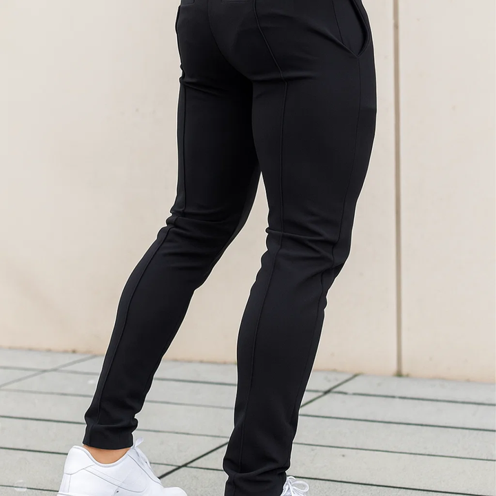 Herren Lange Slim Fit Hose - Casual