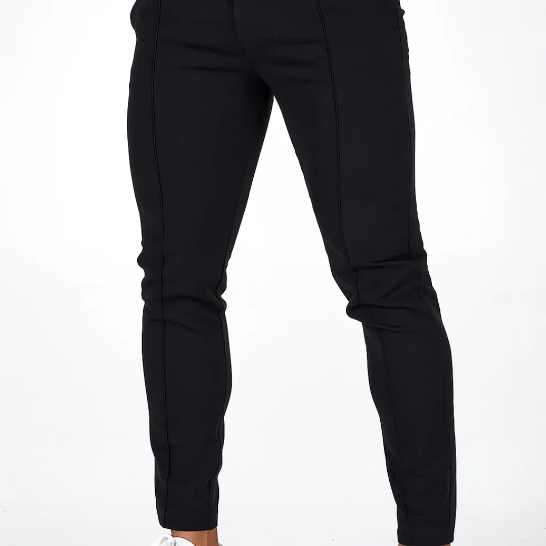 Herren Lange Slim Fit Hose - Casual