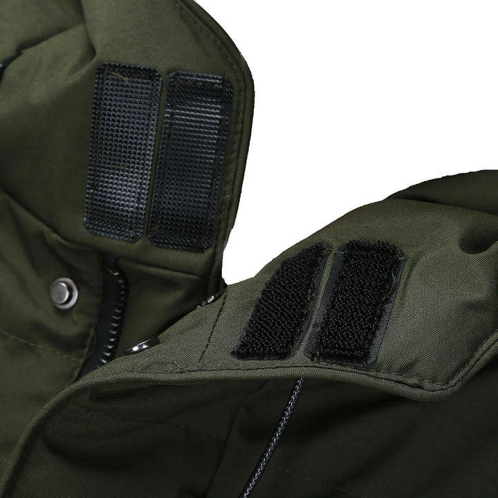 Herren Langer Parka Jacke - Gefüttert