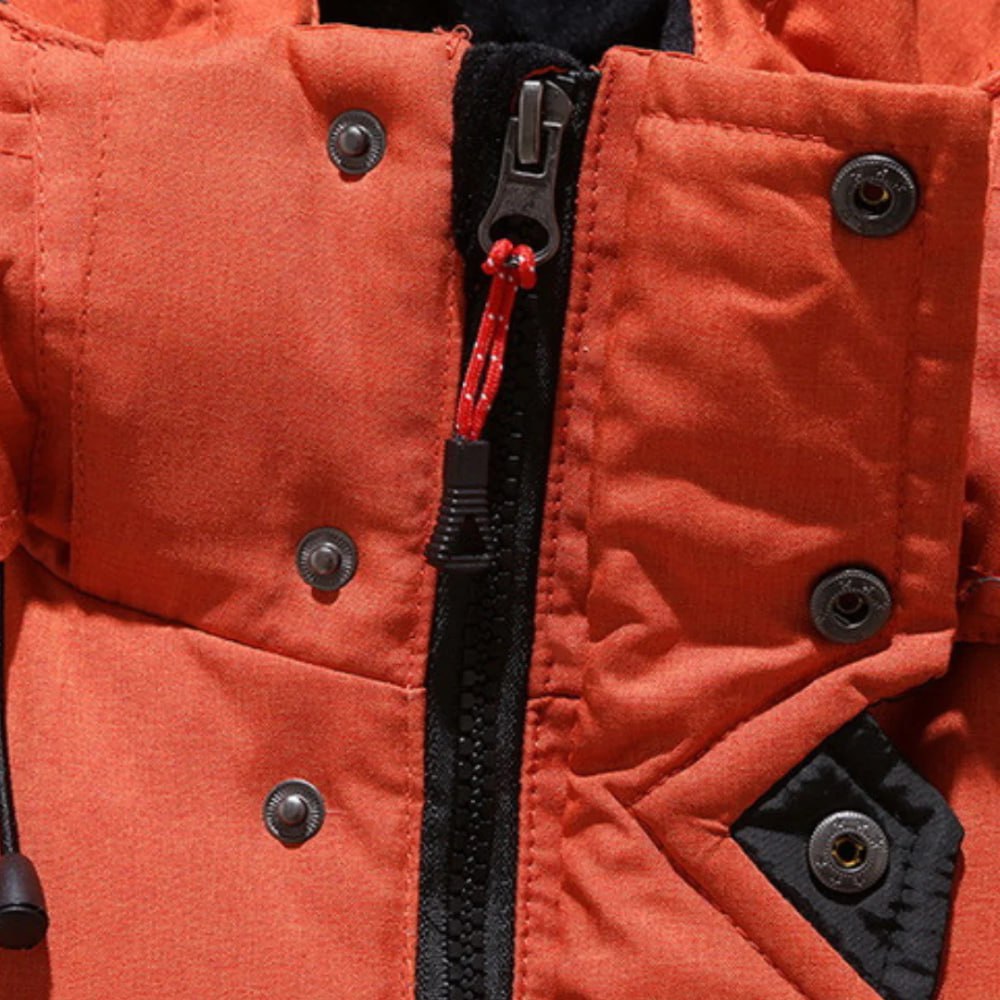 Herren Winterjacke Parka – Langes Modell