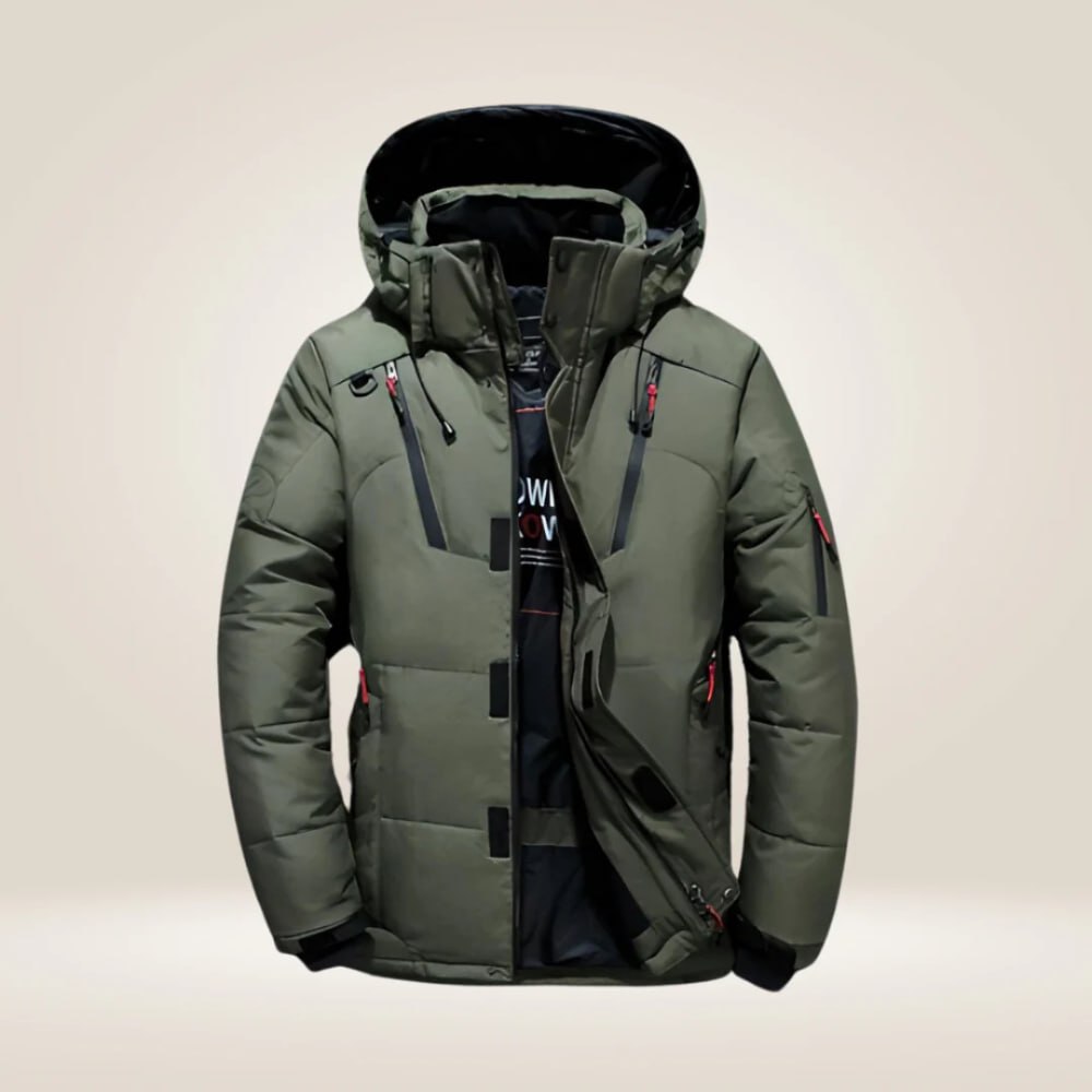 Herren Winterjacke Parka – Langes Modell