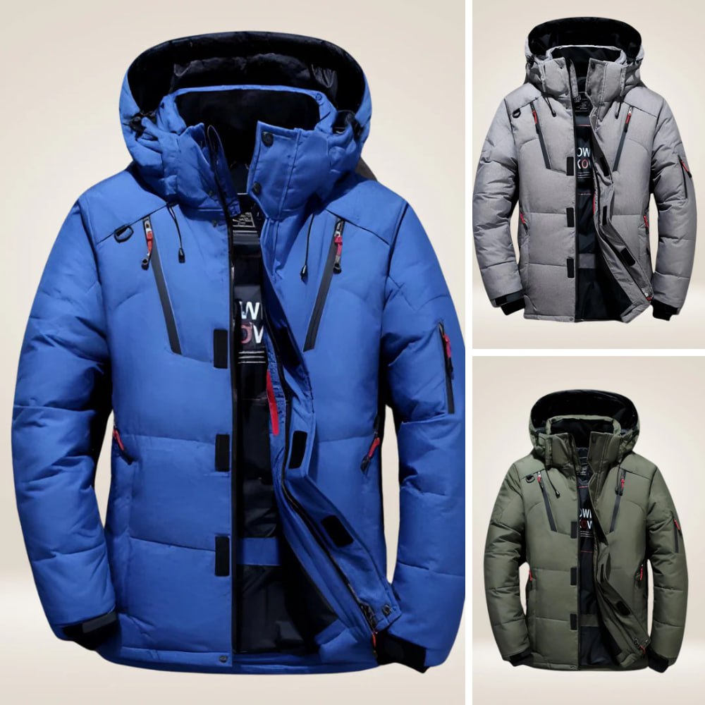 Herren Winterjacke Parka – Langes Modell