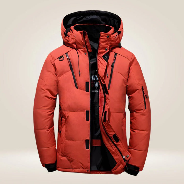 Herren Winterjacke Parka – Langes Modell