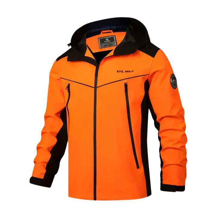 Herren Reflektierende Outdoor Jacke - Kapuze