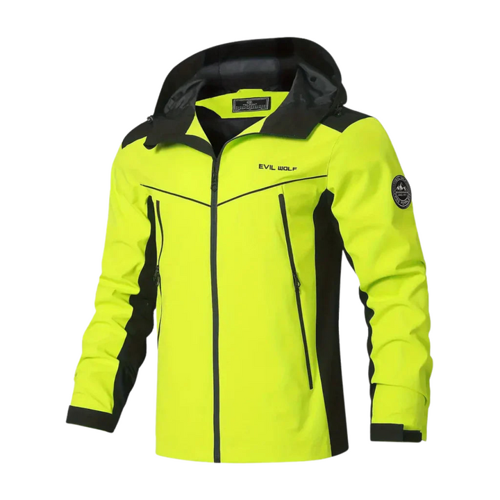 Herren Reflektierende Outdoor Jacke - Kapuze