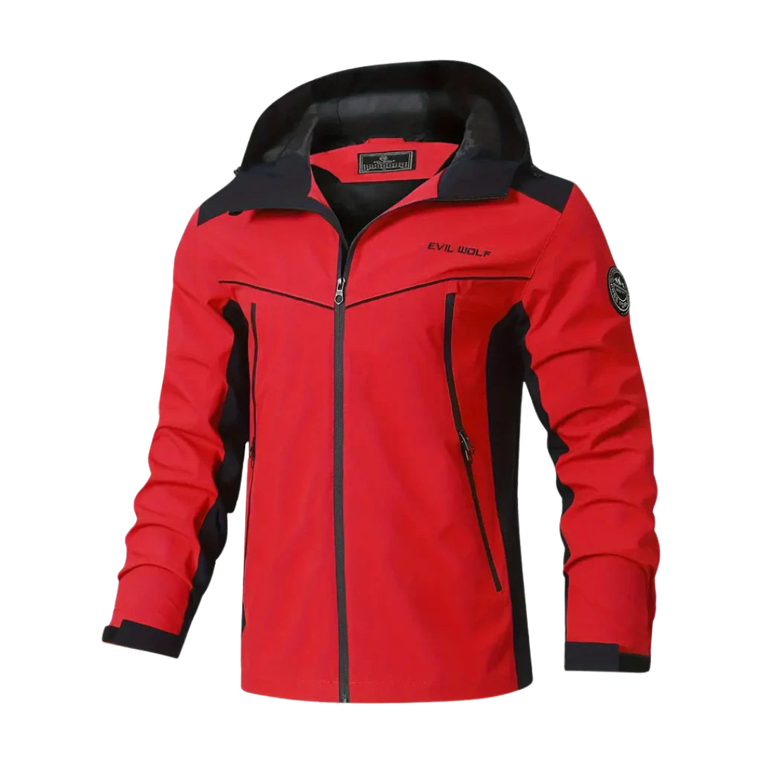 Herren Reflektierende Outdoor Jacke - Kapuze