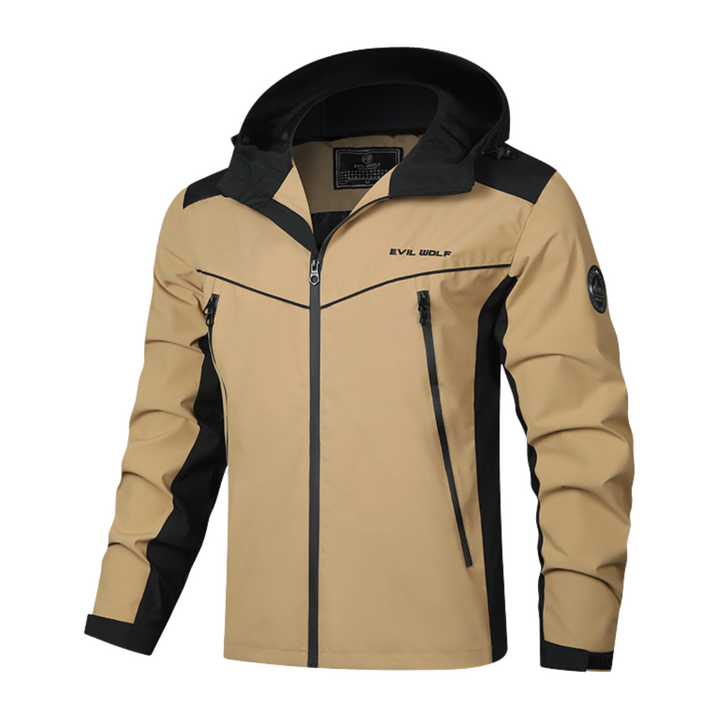 Herren Reflektierende Outdoor Jacke - Kapuze