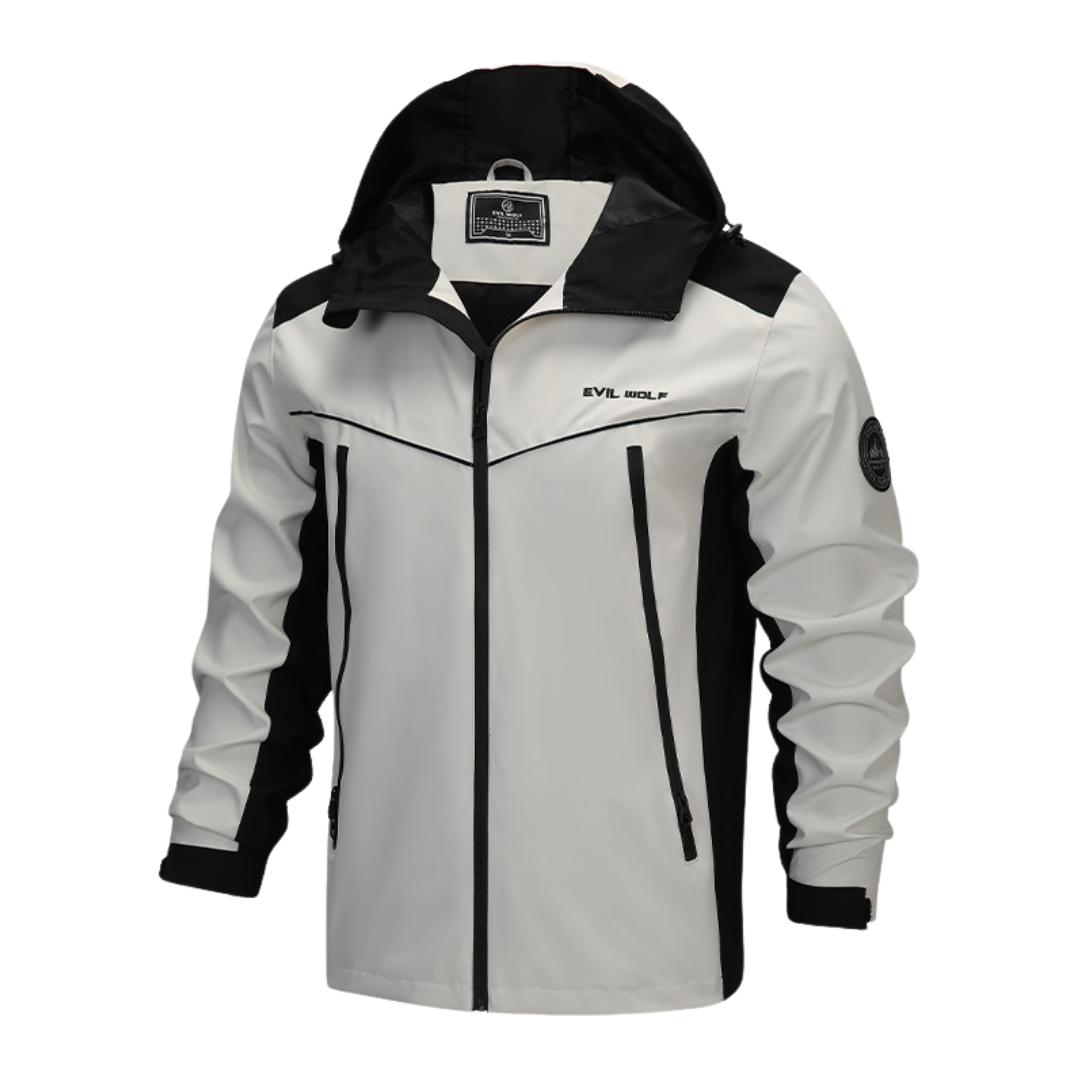 Herren Reflektierende Outdoor Jacke - Kapuze