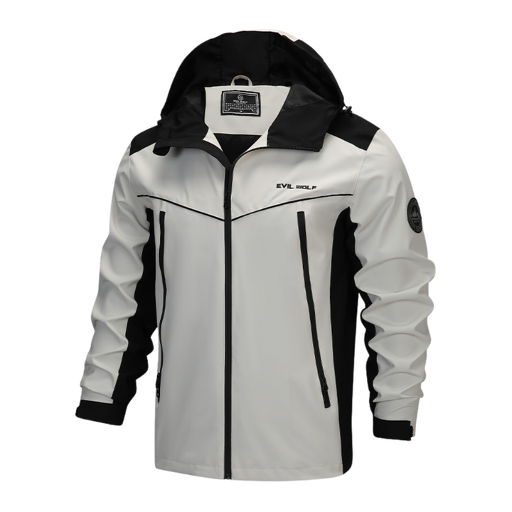 Herren Reflektierende Outdoor Jacke - Kapuze