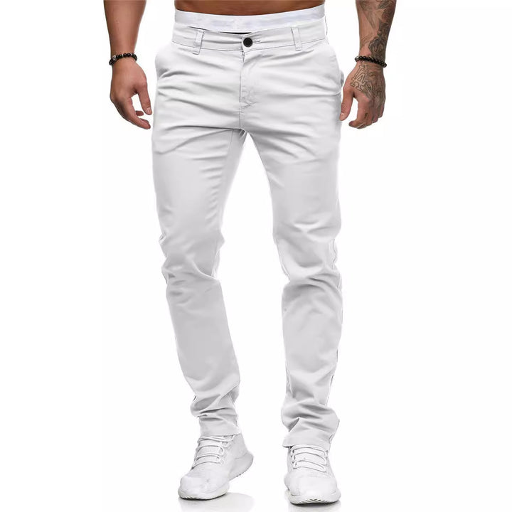 Herren Slim Fit Gerade Beinform Hose - Stretch