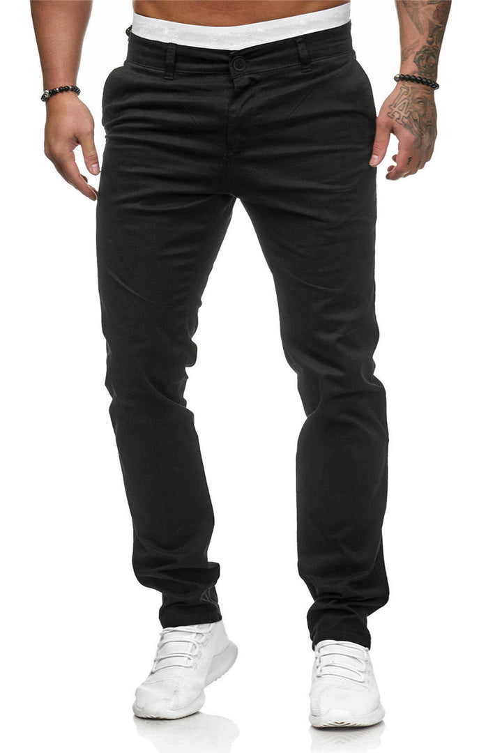 Herren Slim Fit Gerade Beinform Hose - Stretch