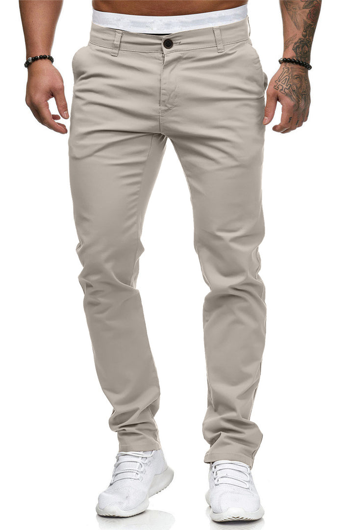 Herren Slim Fit Gerade Beinform Hose - Stretch