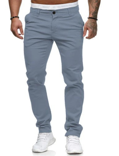 Herren Slim Fit Gerade Beinform Hose - Stretch