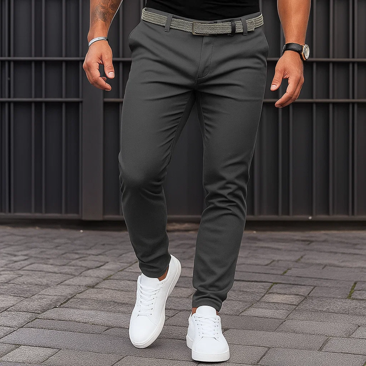 Herren Slim Fit Hose – Stretch