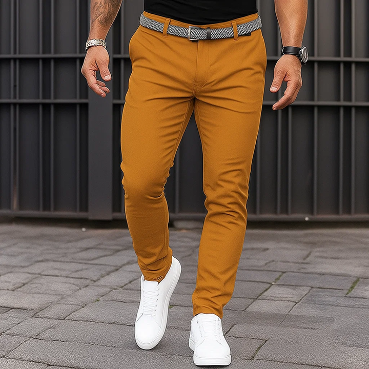 Herren Slim Fit Hose – Stretch