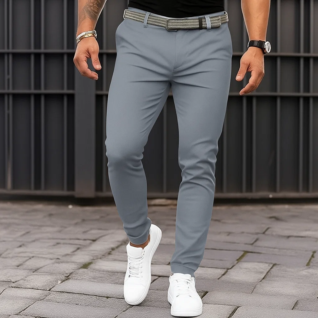 Herren Slim Fit Hose – Stretch