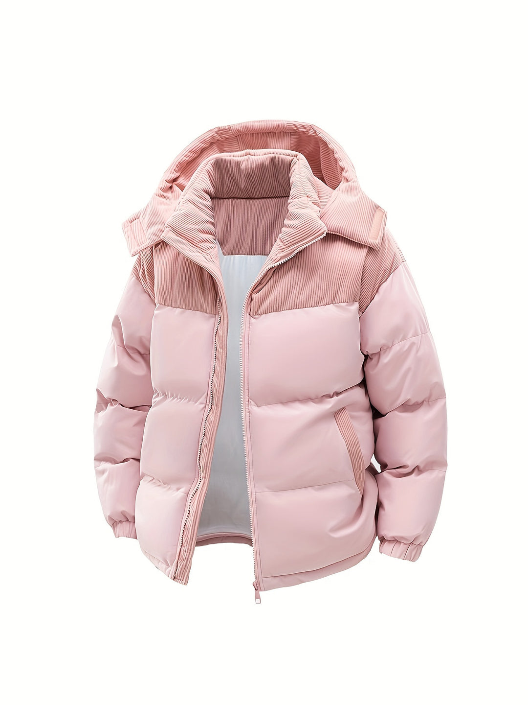 Herren Steppjacke mit Kapuze – Kurzes Modell