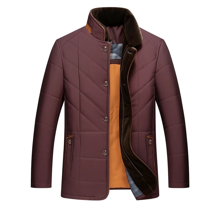 Herren Wintermantel im Klassischen Design – Langes Modell