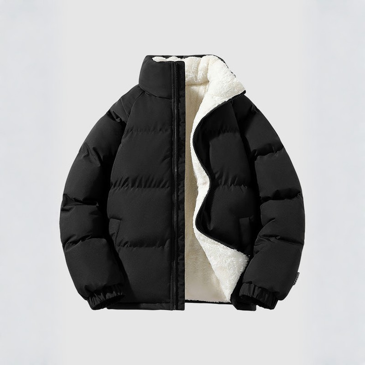 Herren Gepolsterte Winter Pufferjacke - Kurzes Modell