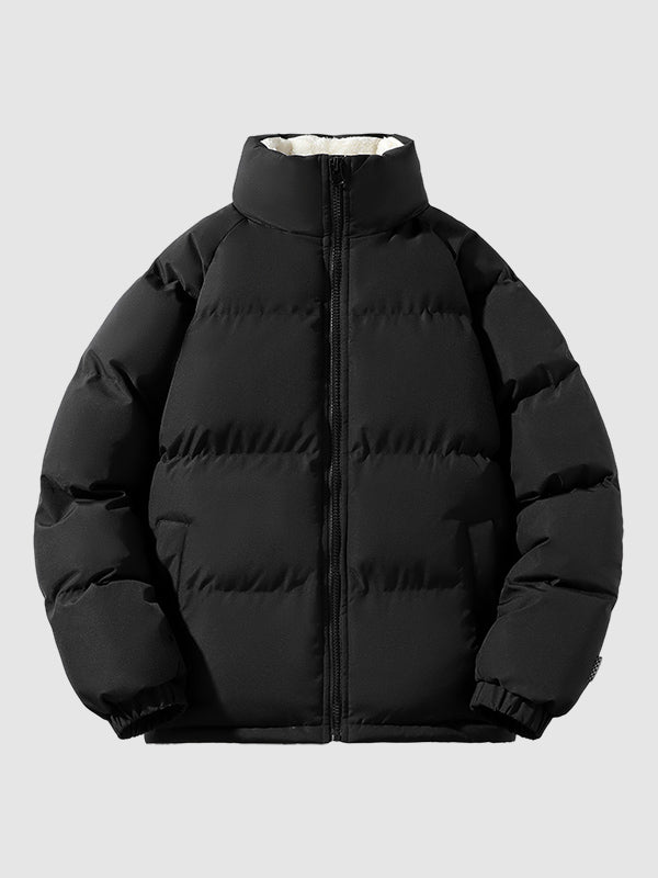 Herren Gepolsterte Winter Pufferjacke - Kurzes Modell