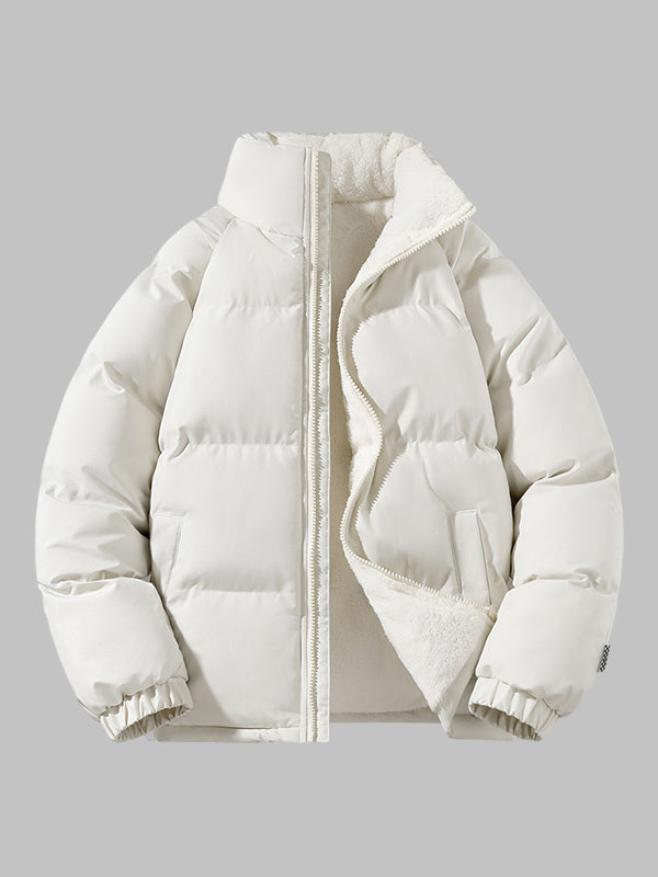 Herren Gepolsterte Winter Pufferjacke - Kurzes Modell