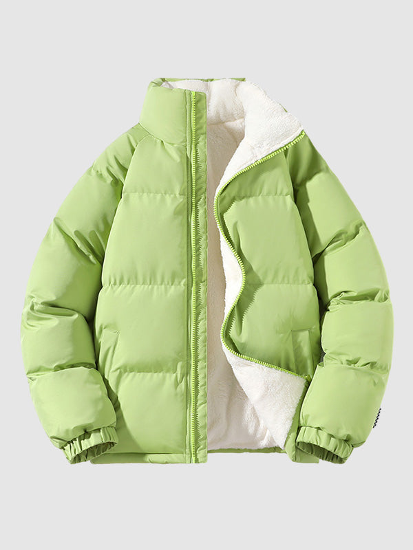 Herren Gepolsterte Winter Pufferjacke - Kurzes Modell
