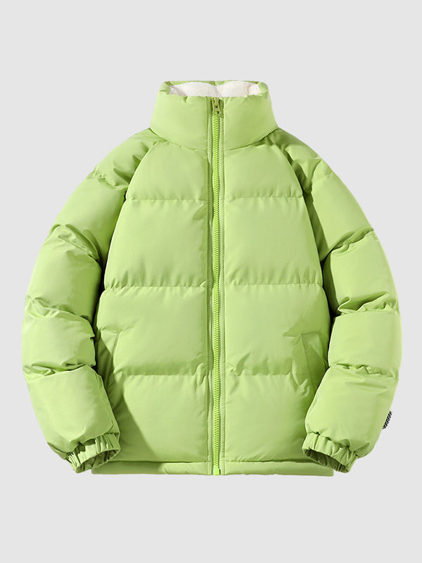 Herren Gepolsterte Winter Pufferjacke - Kurzes Modell