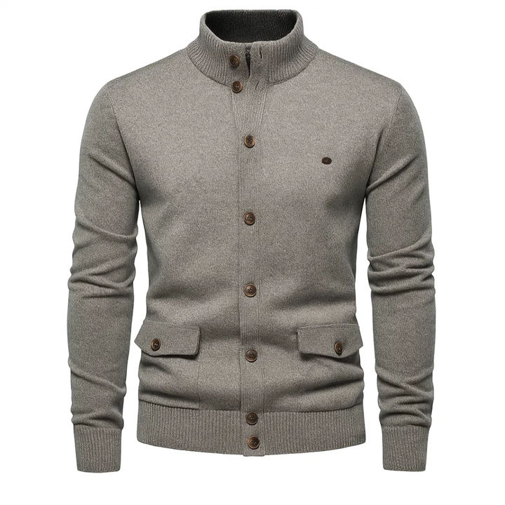 Herrenweste Klassisch mit Knopfverschluss – Lange Ärmel