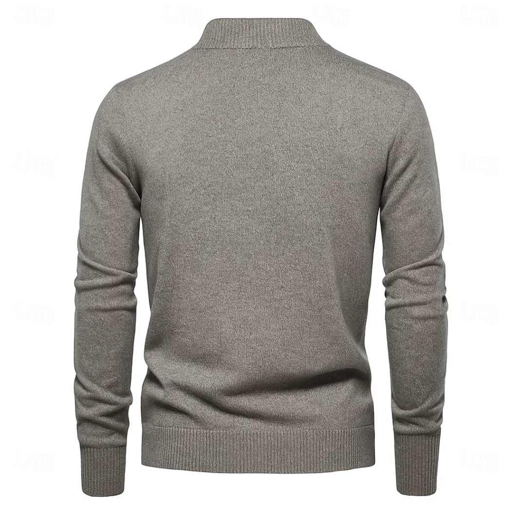 Herrenweste Klassisch mit Knopfverschluss – Lange Ärmel