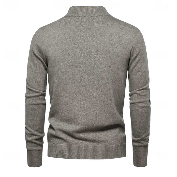 Herrenweste Klassisch mit Knopfverschluss – Lange Ärmel