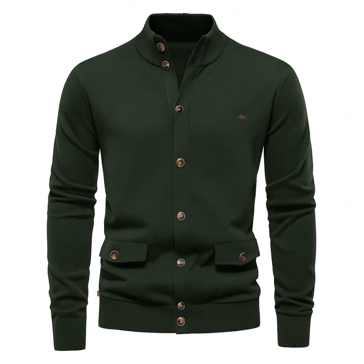 Herrenweste Klassisch mit Knopfverschluss – Lange Ärmel