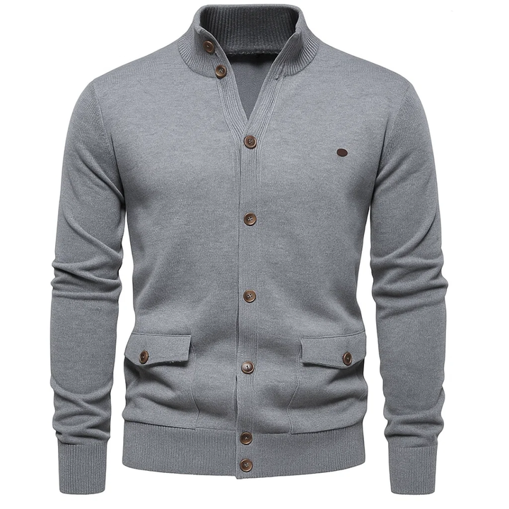 Herrenweste Klassisch mit Knopfverschluss – Lange Ärmel