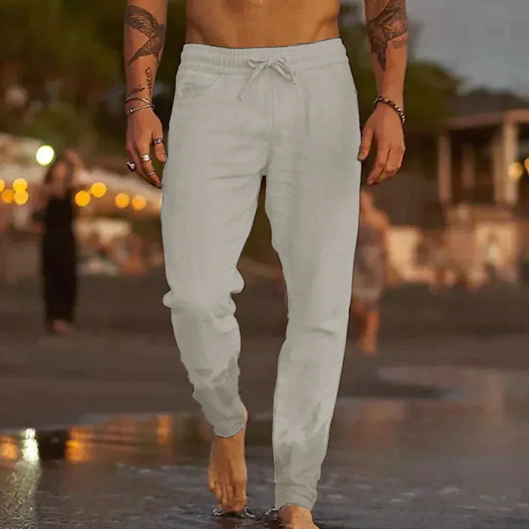 JENS - LEINEN BEACH PANTS
