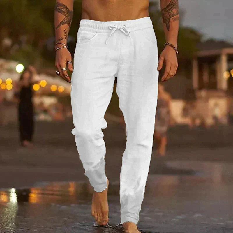 JENS - LEINEN BEACH PANTS