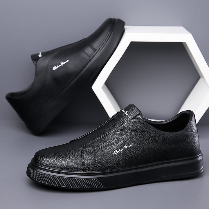LUCAS - LEDER SLIP ON SNEAKER