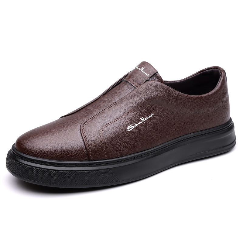LUCAS - LEDER SLIP ON SNEAKER