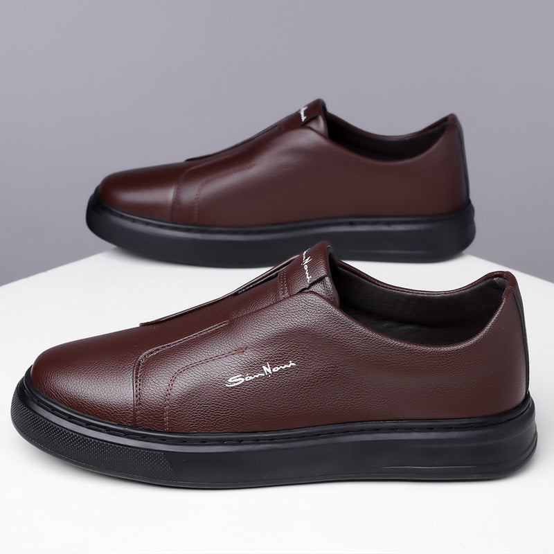 LUCAS - LEDER SLIP ON SNEAKER