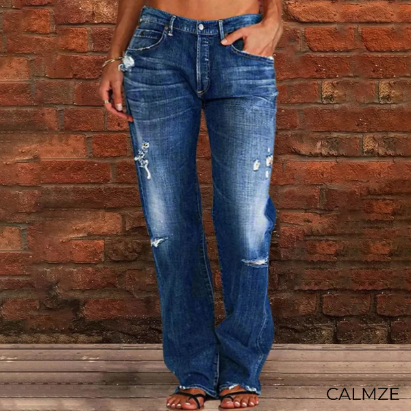 VIKTORIA | JEANS MIT LOCKER