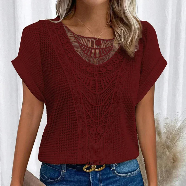 LISELOTTE - BLUSE IM IBIZA-STIL