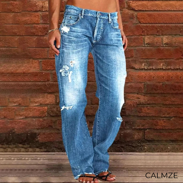 VIKTORIA | JEANS MIT LOCKER